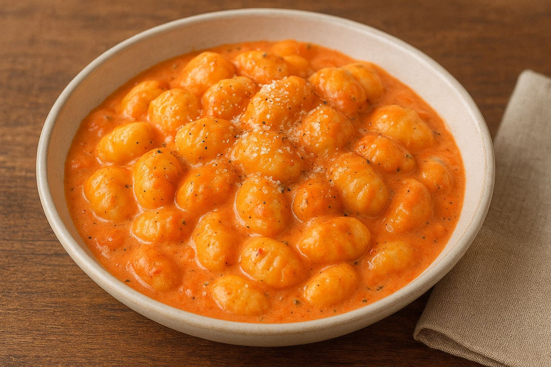Gnocchi al Pomodoro e Panna