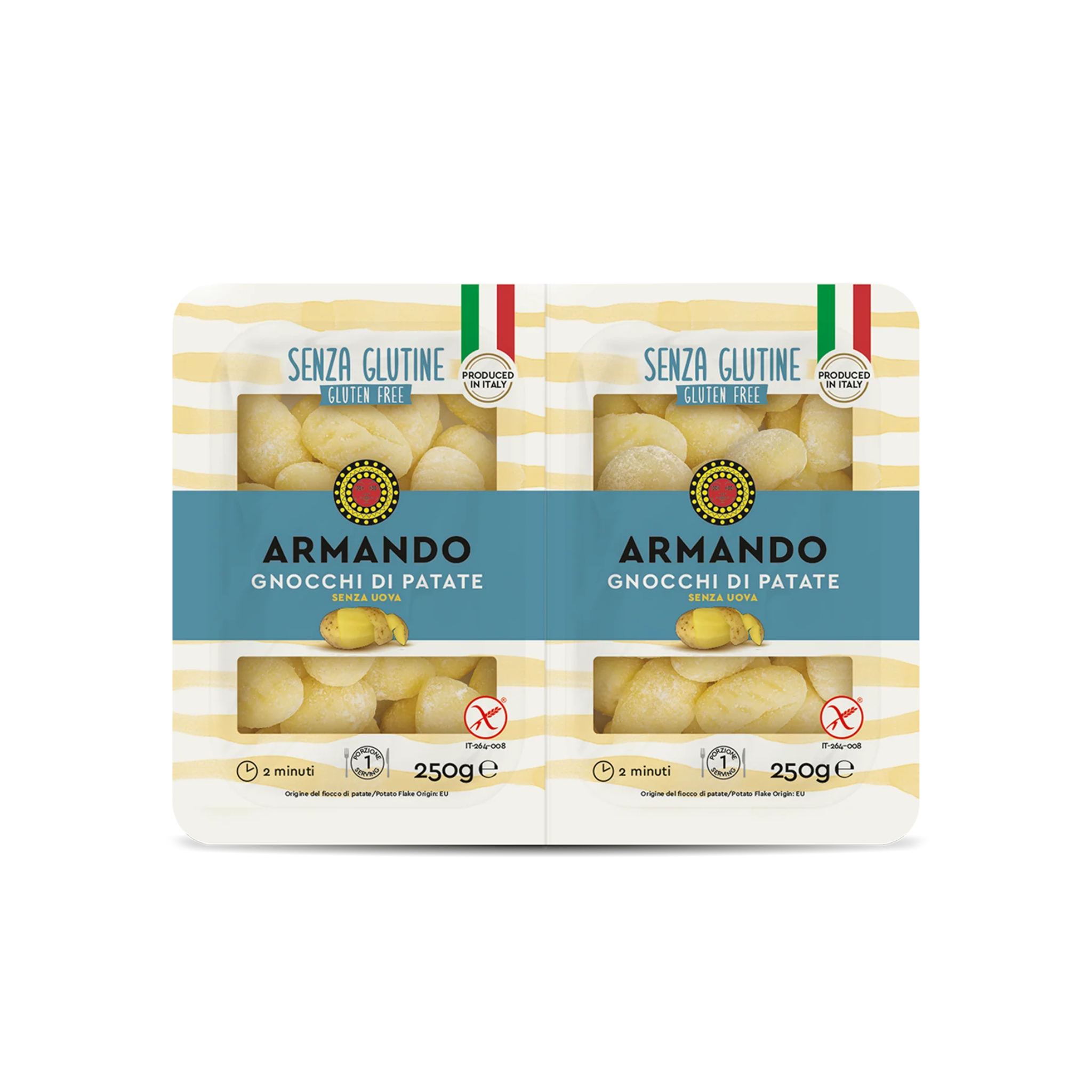 Pastificio Armando – Gnocchi Gluten Free - 500 gr