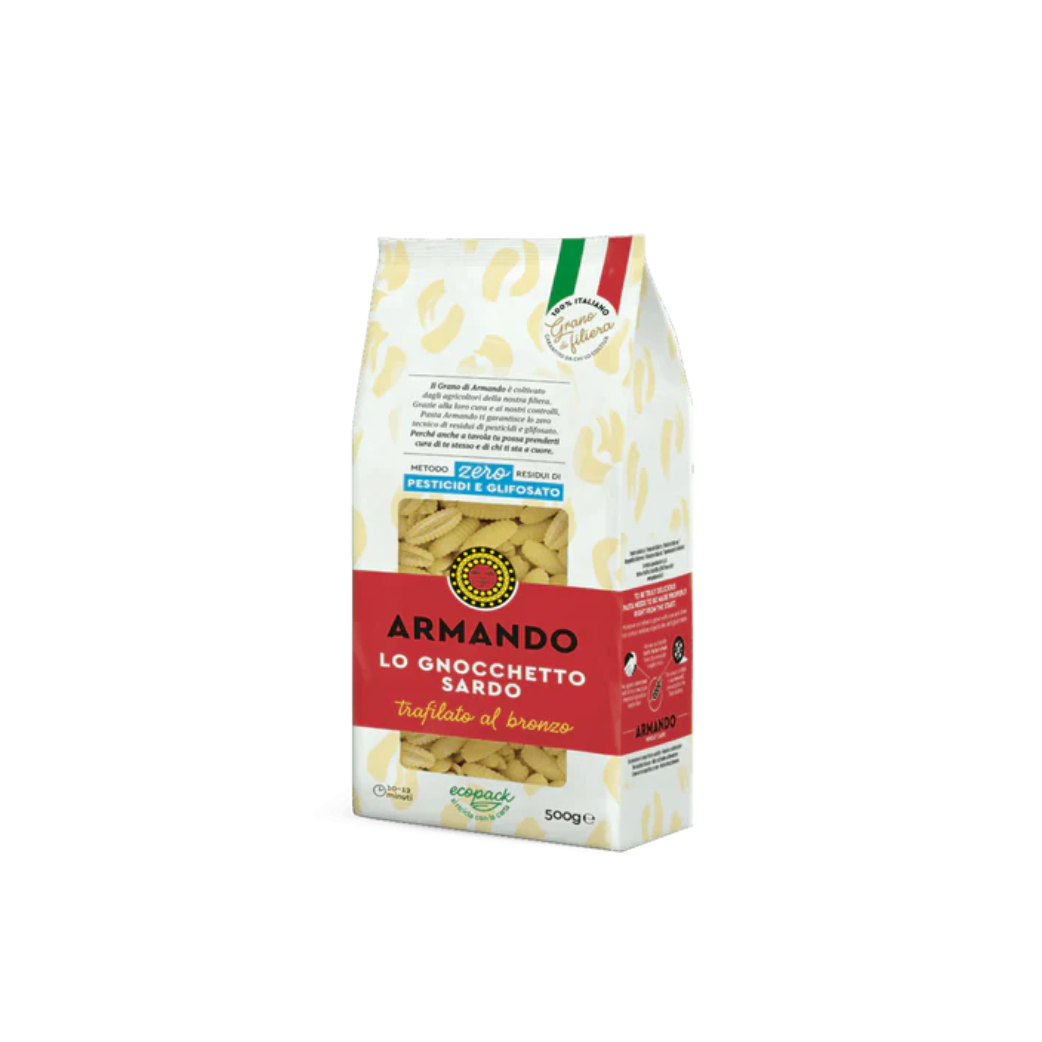 Pastificio Armando – Lo Gnocchetto Sardo Trafilato al Bronzo - 500 gr