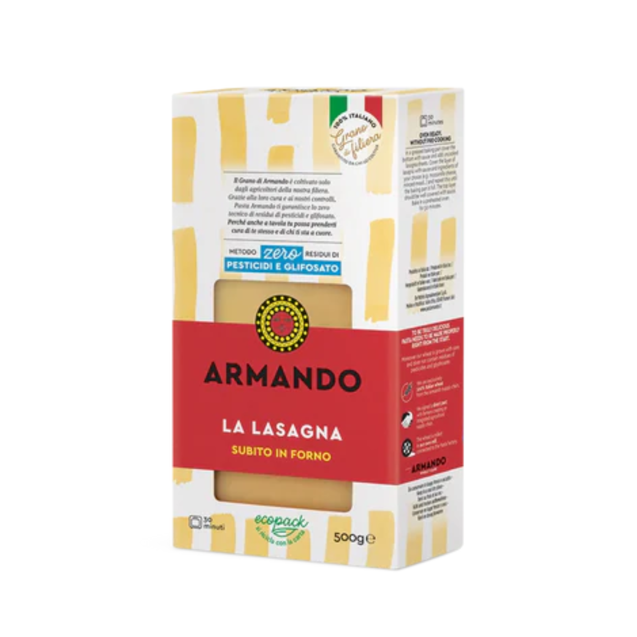 Pastificio Armando – Lasagna - 500 gr