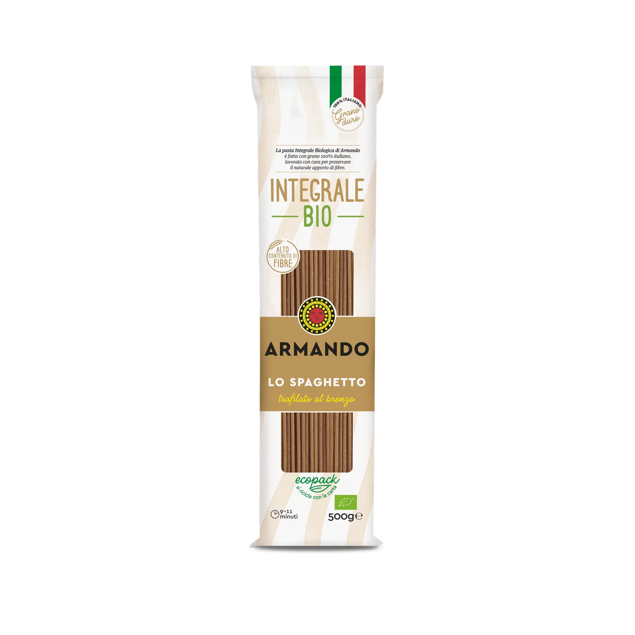 Pastificio Armando – Spaghetti Integrales al Bronzo - 500 gr