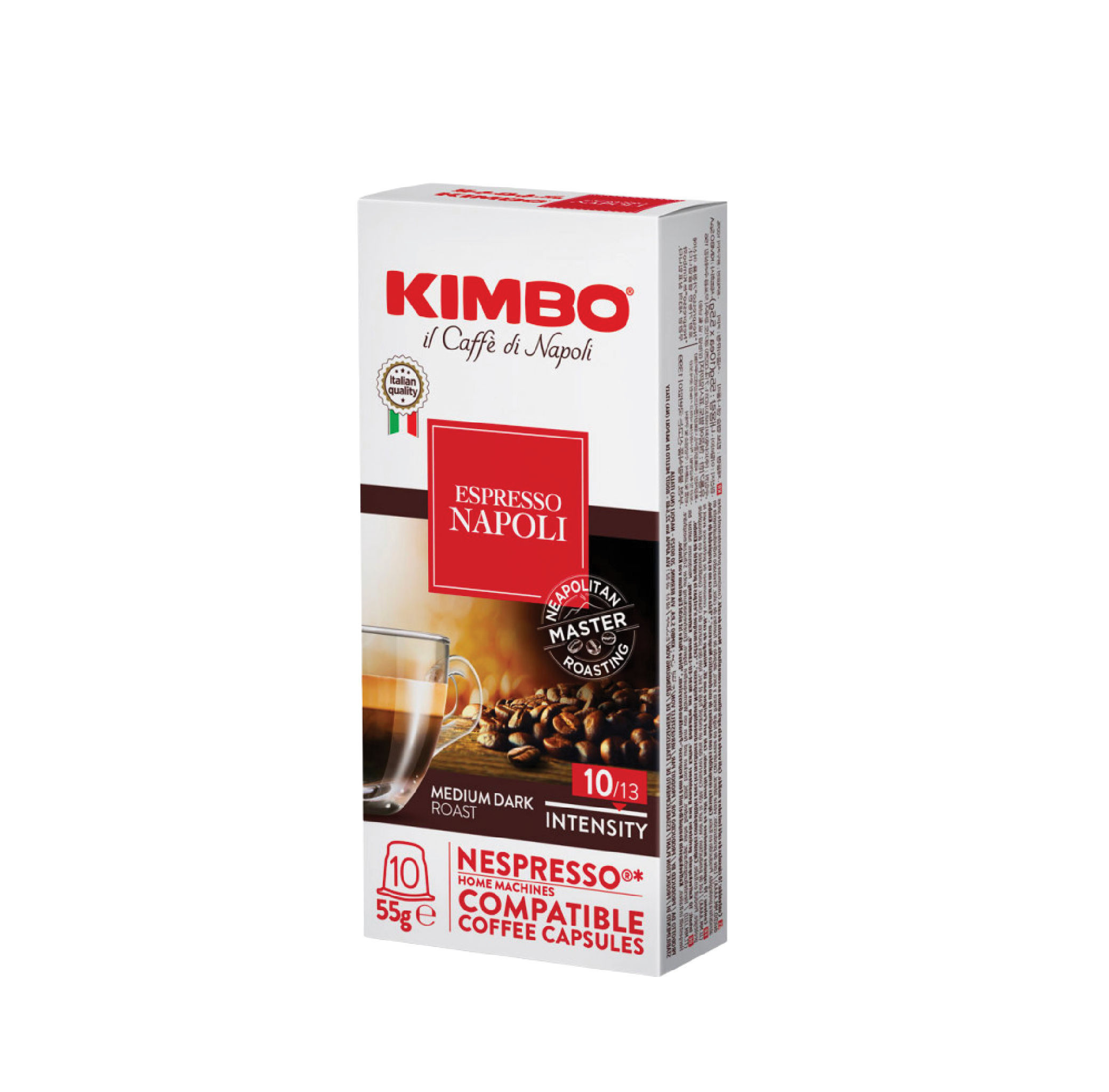 Kimbo - Capsula Nespresso Napoli 10PZ - 7 gr