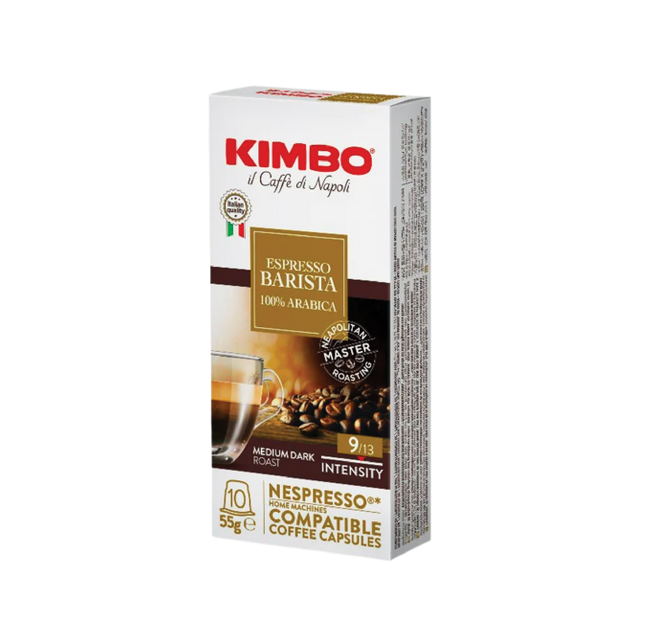 Kimbo - Capsula Nespresso Barista Ristretto 10PZ - 7 gr