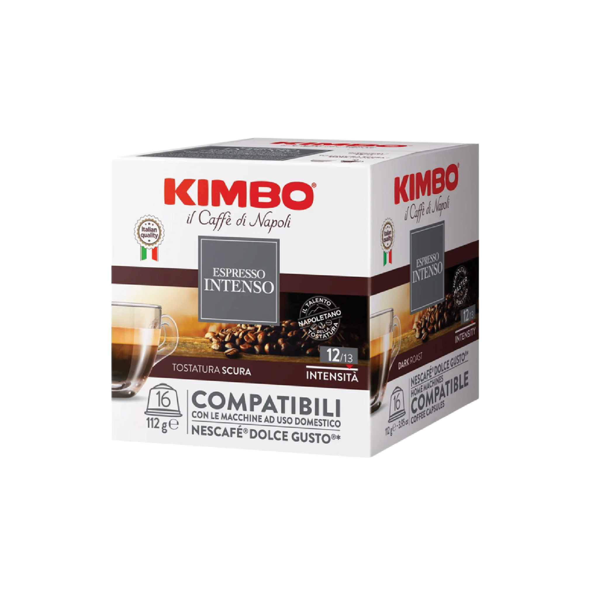 Kimbo - Capsula DolceGusto Intenso 16PZ - 7 gr