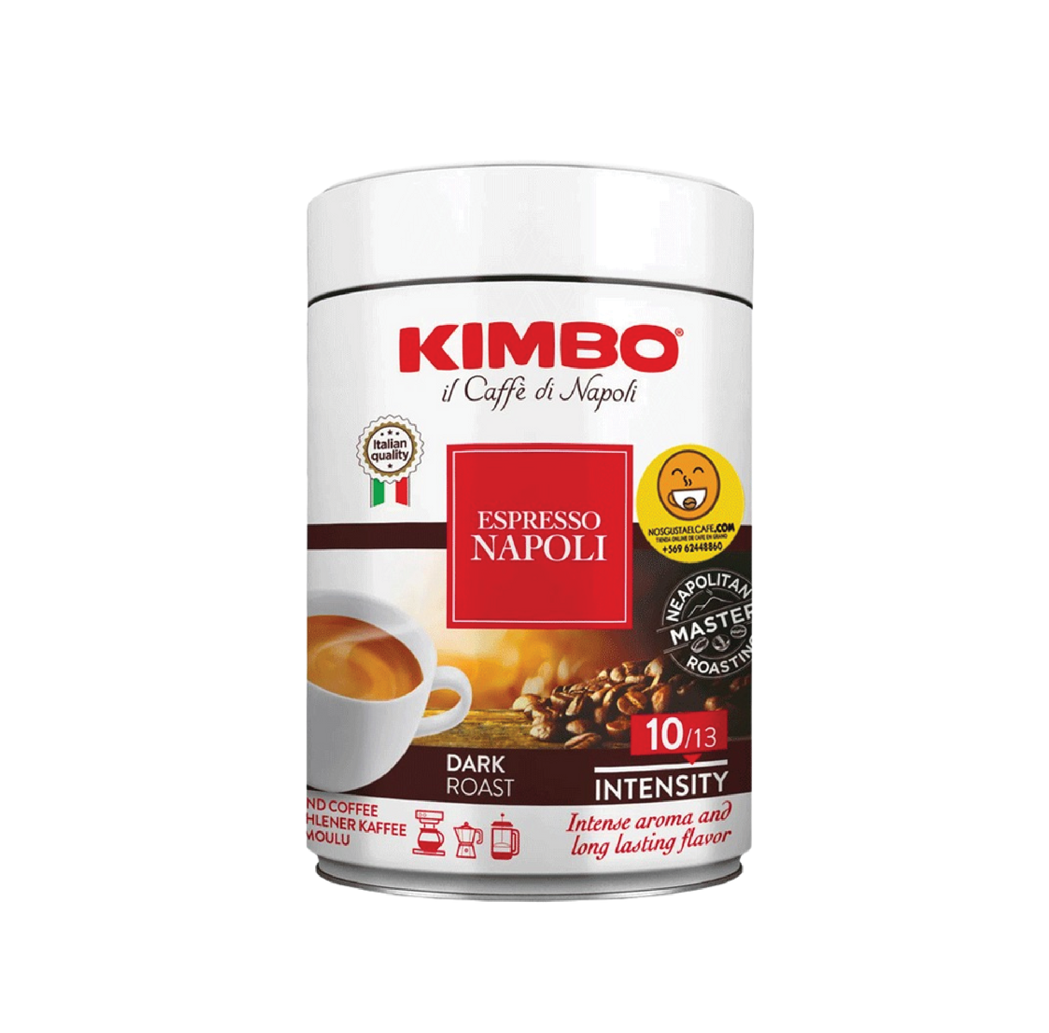 Kimbo - Espresso Napoli Molido Lata - 250g