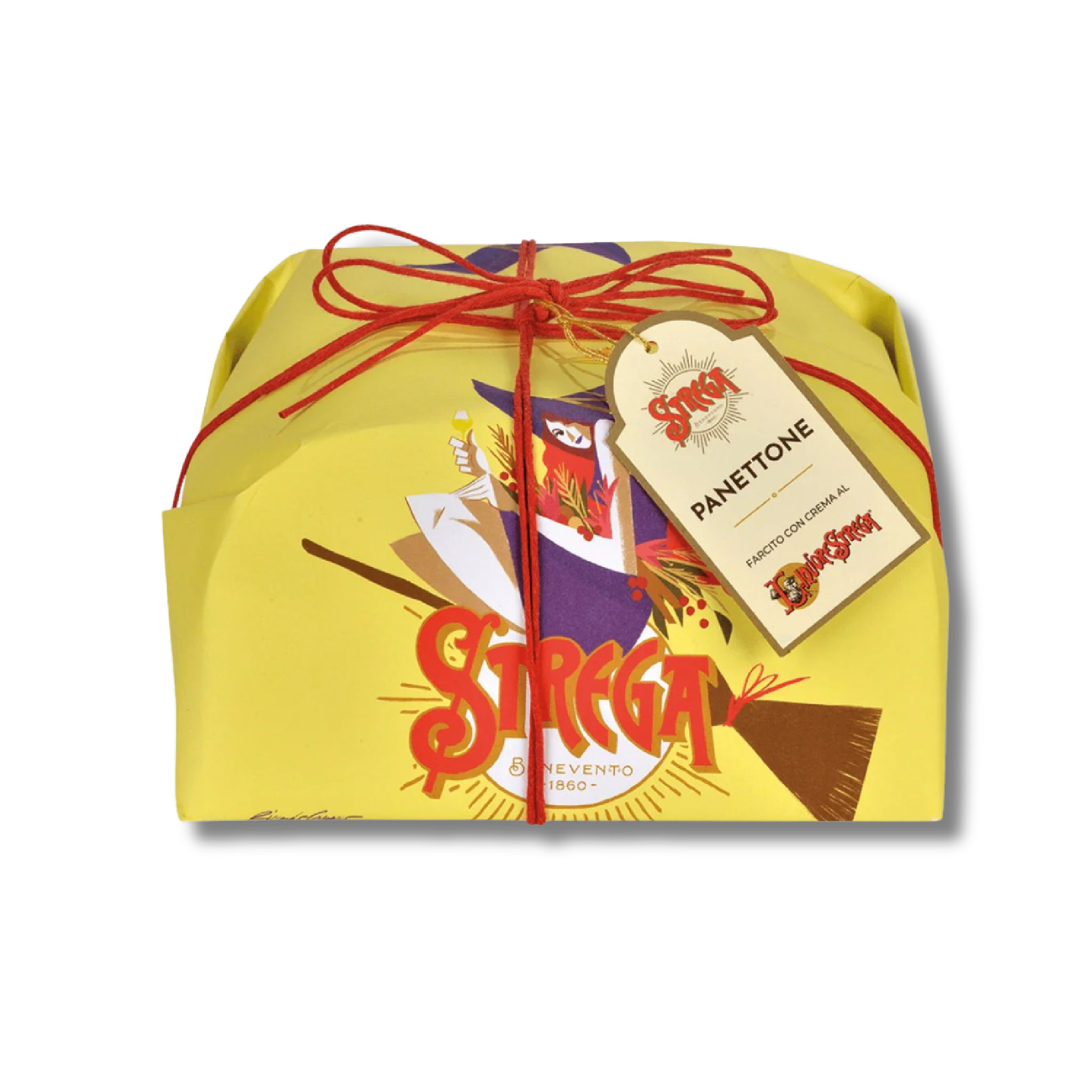 Strega - Panettone de licor Strega - 1kg