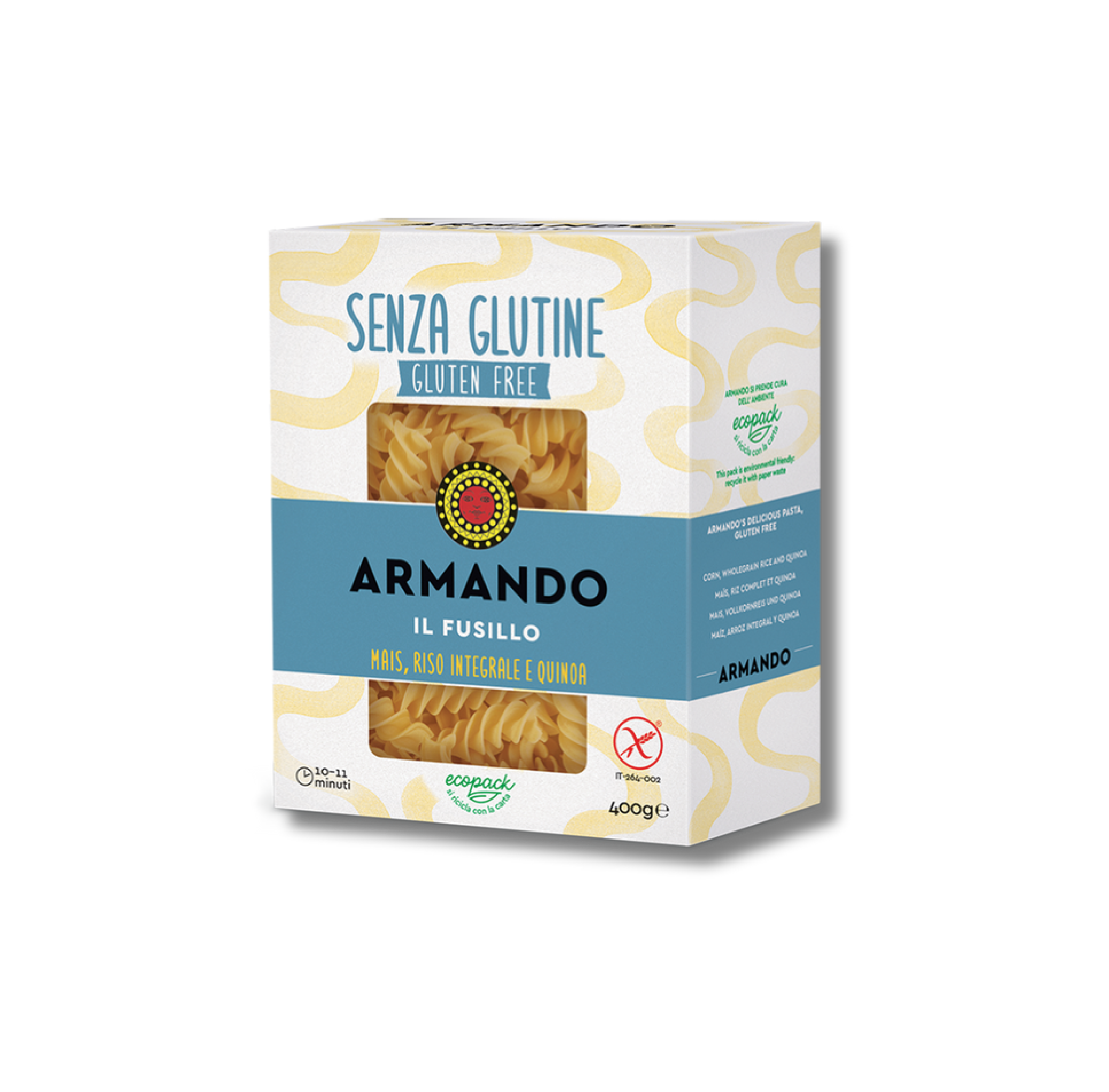Pastificio Armando – Fusillo Gluten Free - 400 gr
