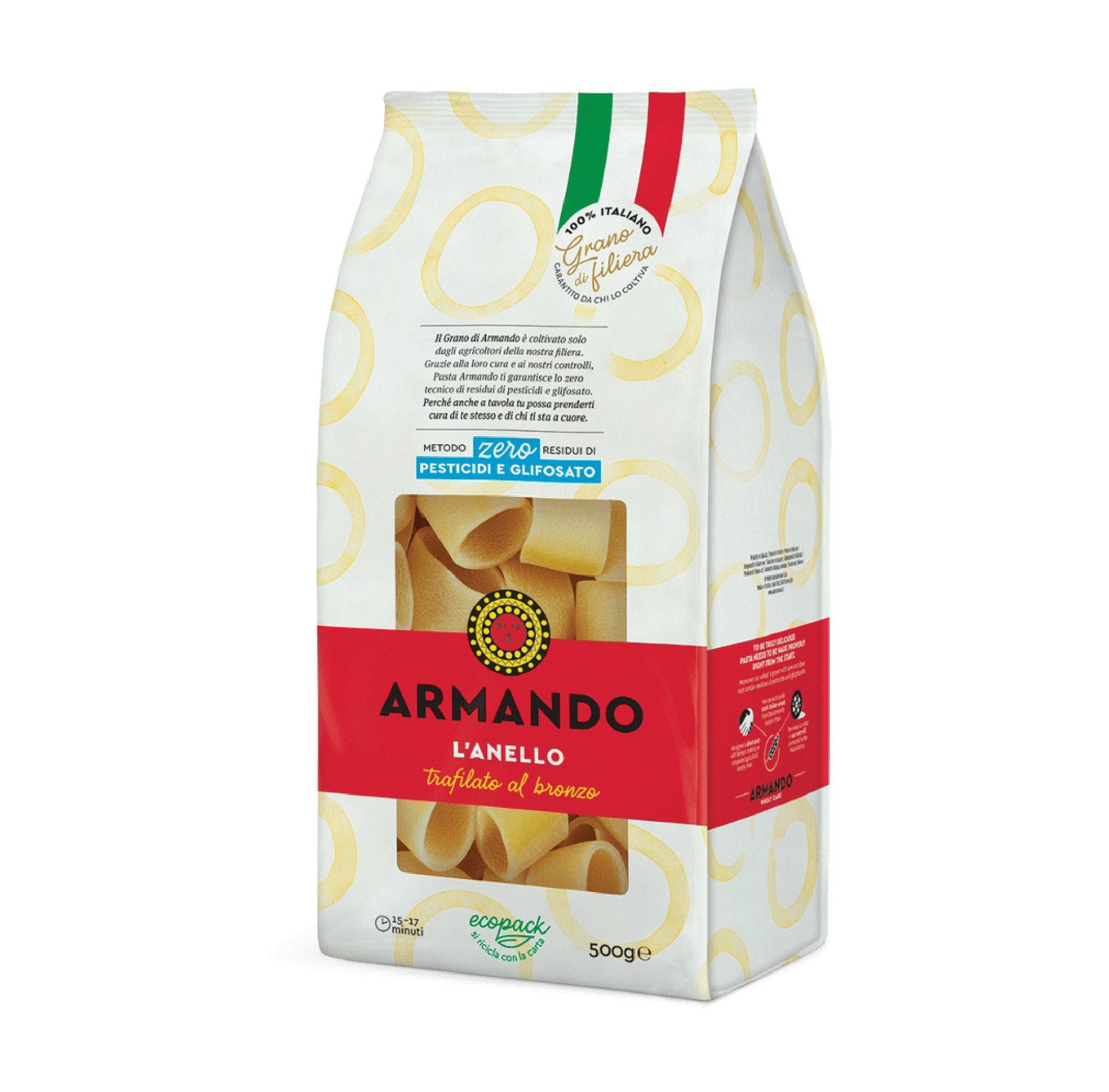 Pastificio Armando – L'Anello Trafilato al Bronzo - 500 gr