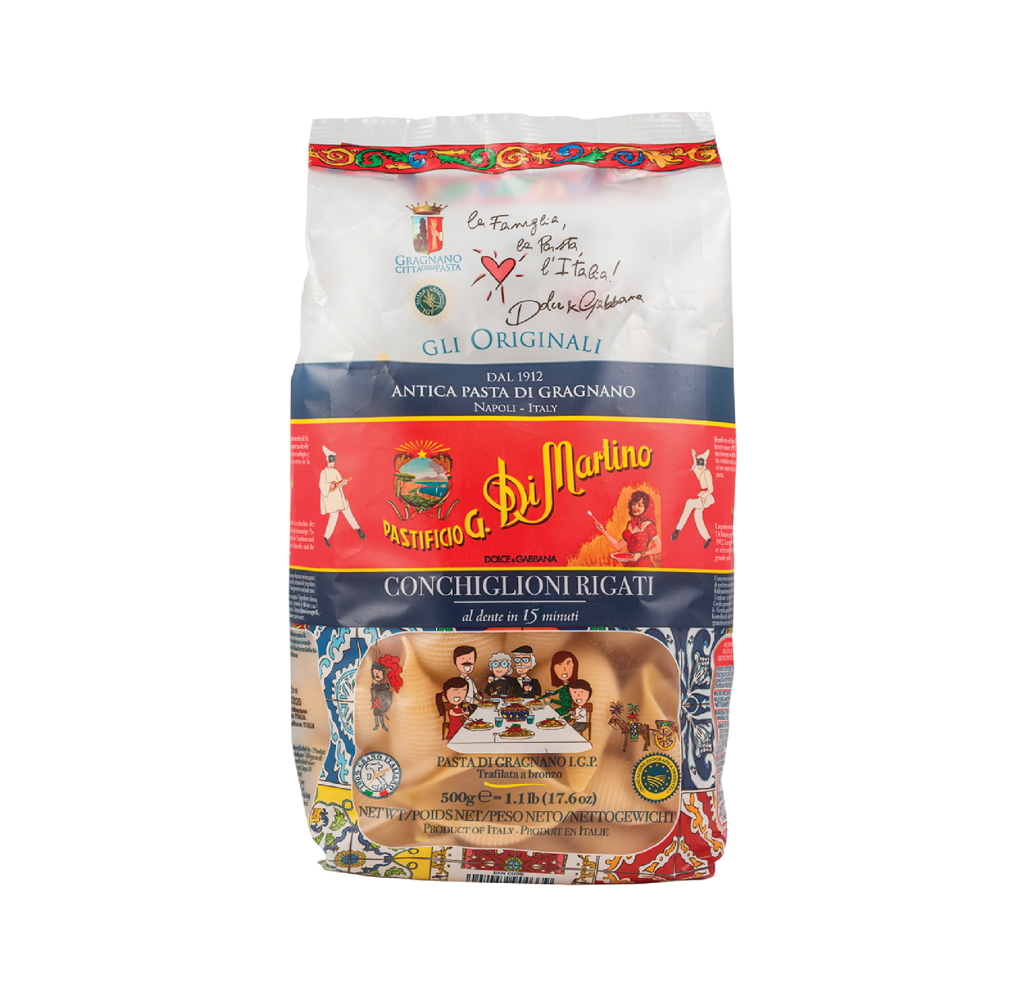 Pastificio Di Martino – Conchiglioni Rigati - 500 gr