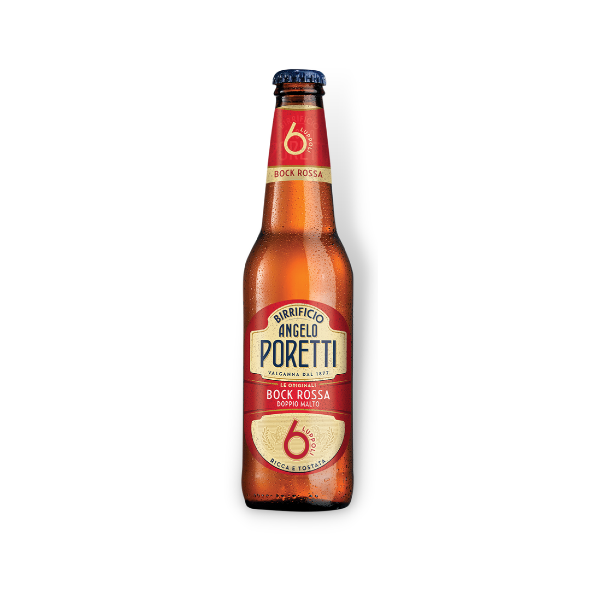 Angelo Poretti 6 – Bock Rossa - 330ml – Emporio Italia
