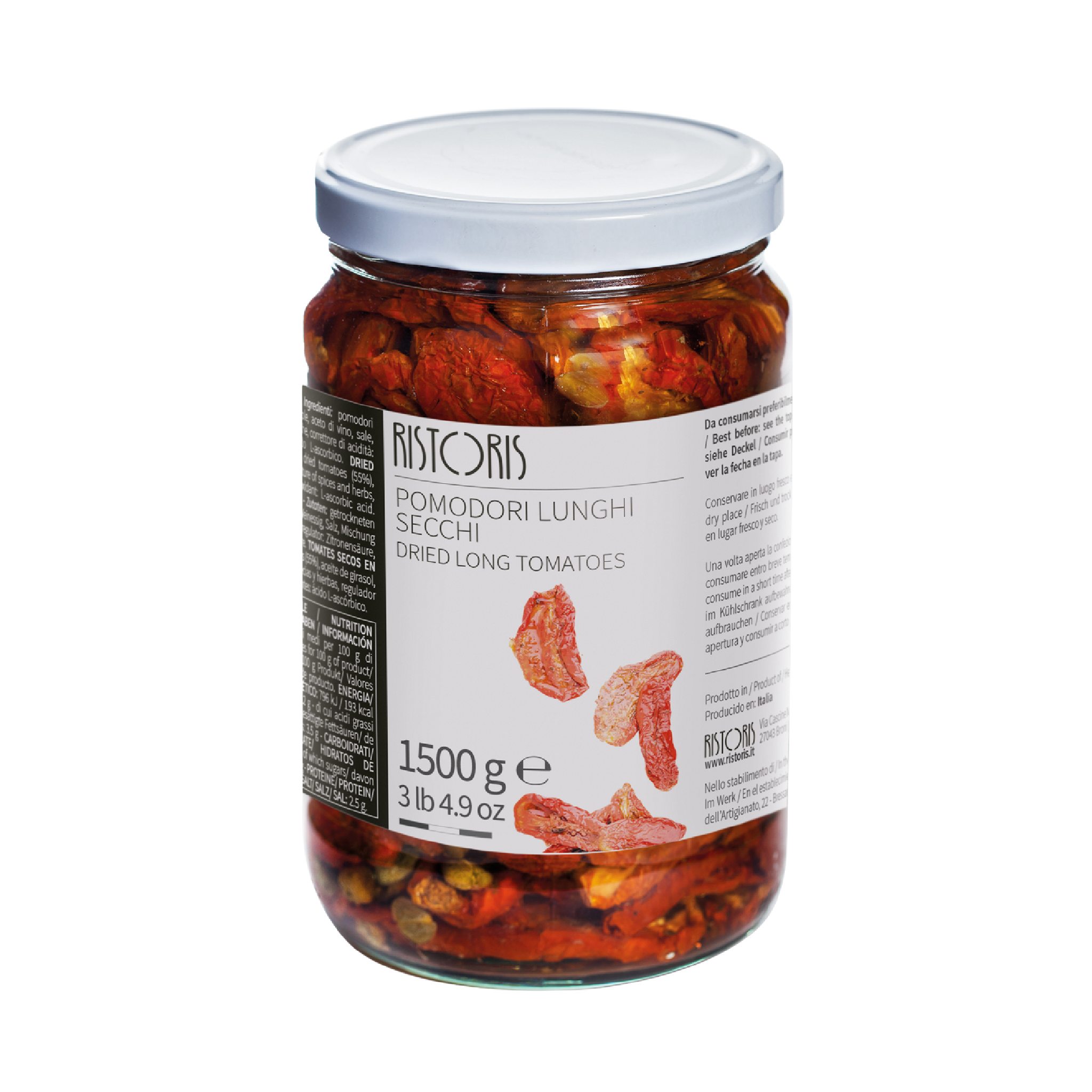 Ristoris - Tomates Secos (Pomodori Secchi) - 1500gr