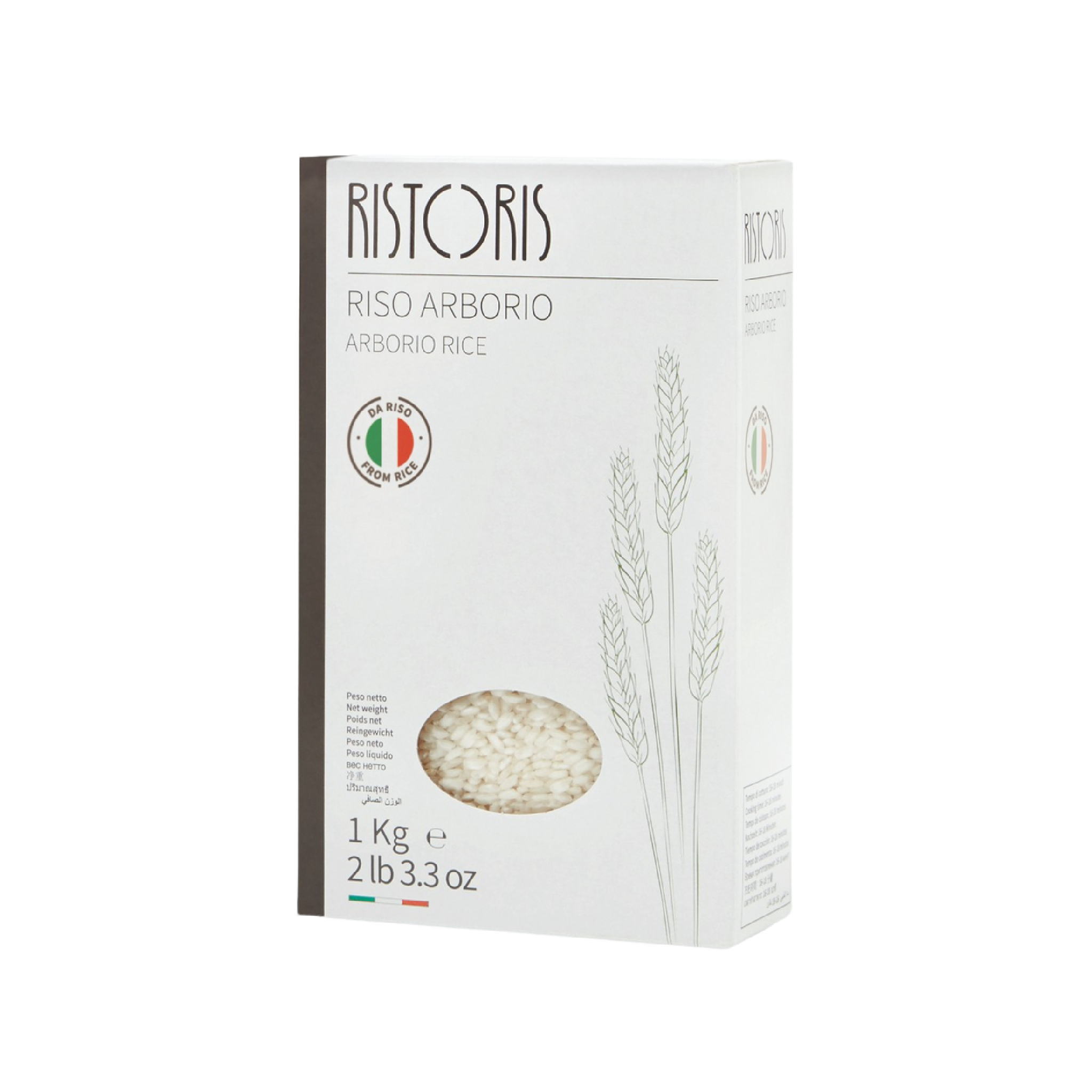 Ristoris - Arroz Arborio (Riso Arborio) - 1kg