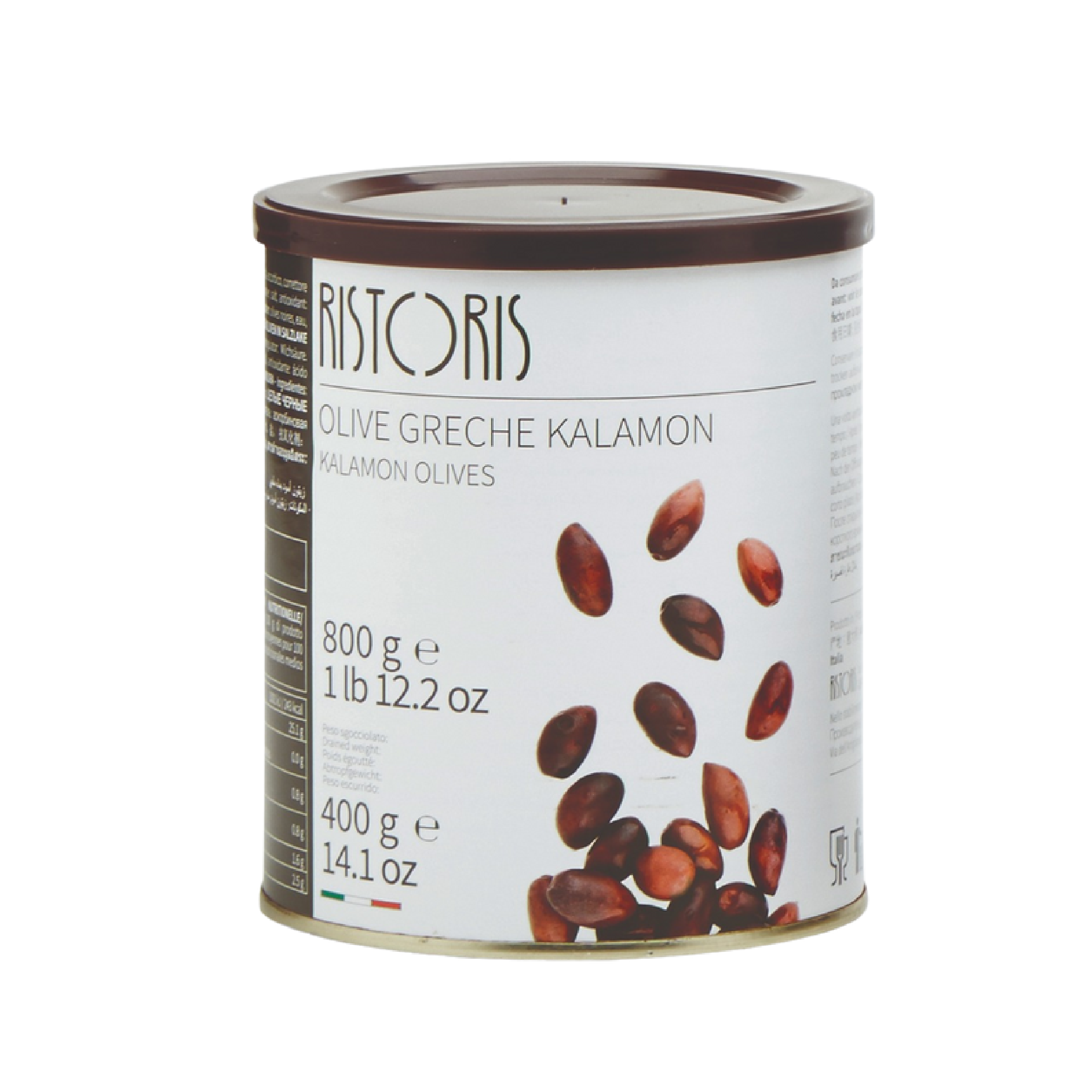 Ristoris - Aceitunas Kalamon (Olive Kalamon) Lata - 800g