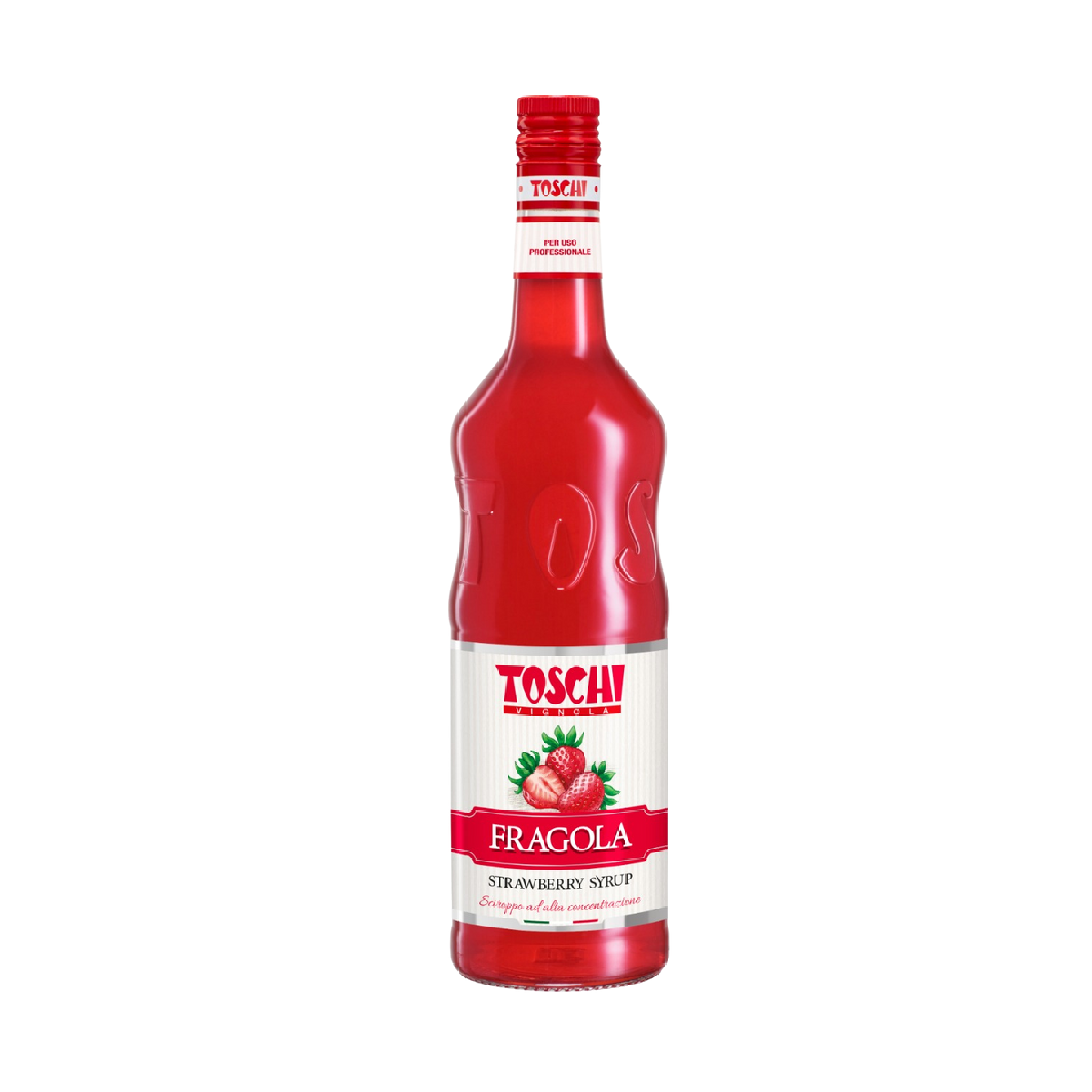 Toschi – Sciroppo di Fragola (Sirope de Fresa) - 1,32kg