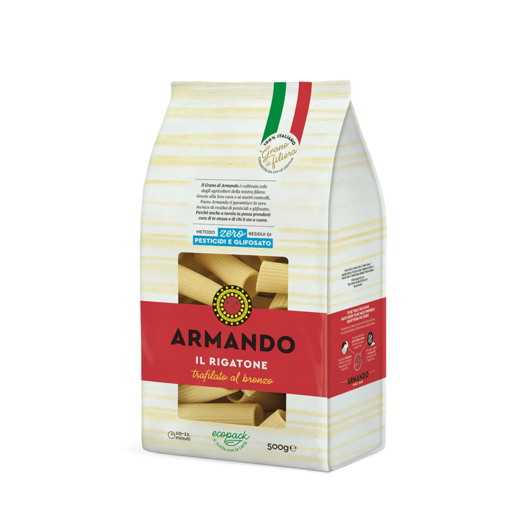 Pastificio Armando – Il Rigatone Trafilato al Bronzo - 500 gr
